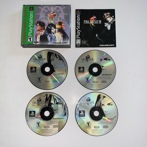 Final Fantasy VIII Greatest Hits (PS1 PlayStation 1, 1999) CIB Gameplay Photos